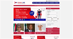 Desktop Screenshot of flydanaair.com